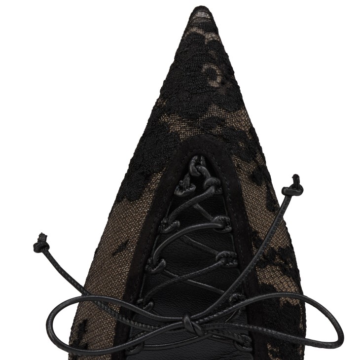 Christian Louboutin Km Lace Sling - Image 2